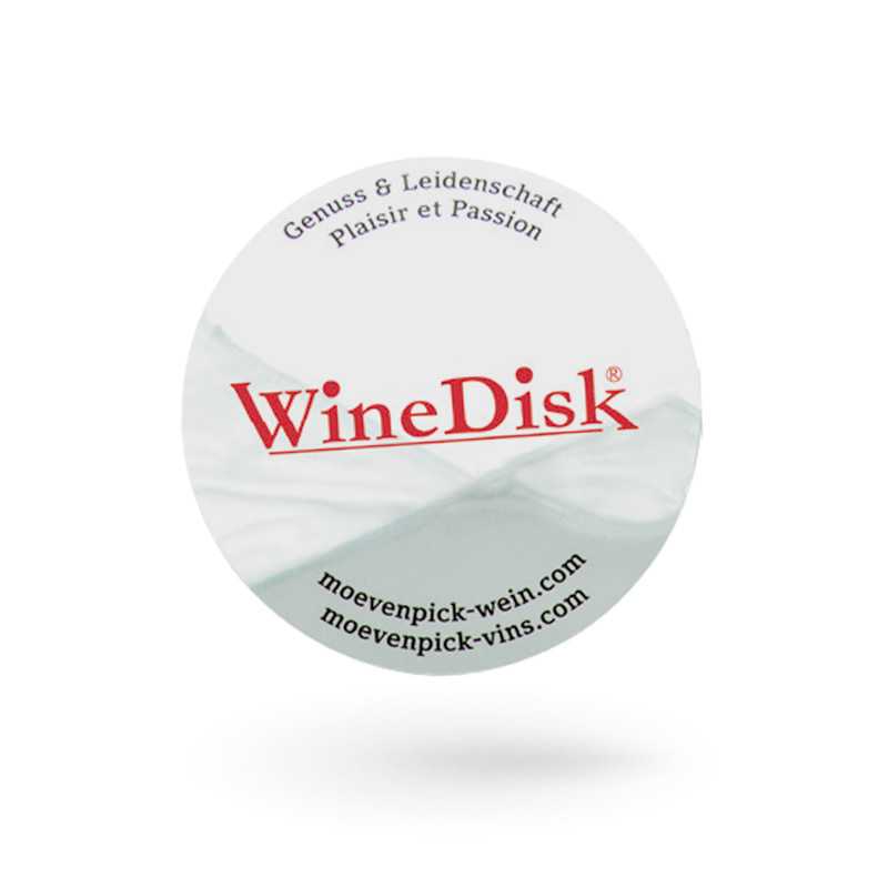 Screen-printed personalized pouring disc