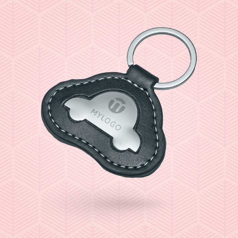 KURUMA - Customizable car-shaped leather key ring