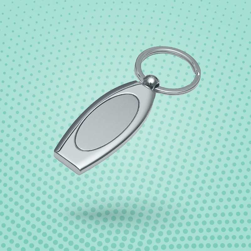 PHILLY - Simple customizable metal key ring