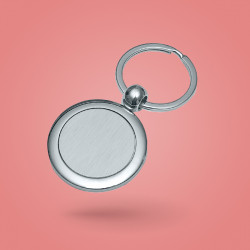 ARGO - Round metal key ring