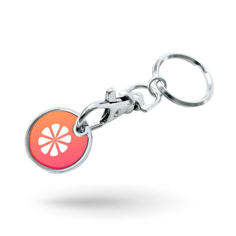 Printed personalized shopping cart token