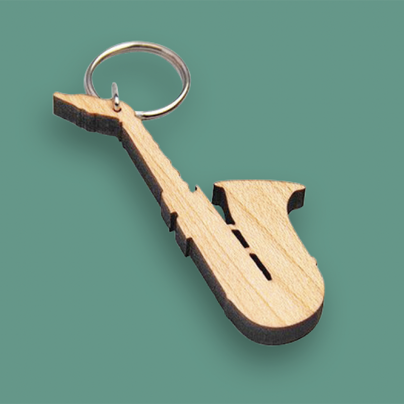 Custom wood keychains up to 40 mm