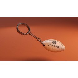 Porte-clés ballon de rugby...