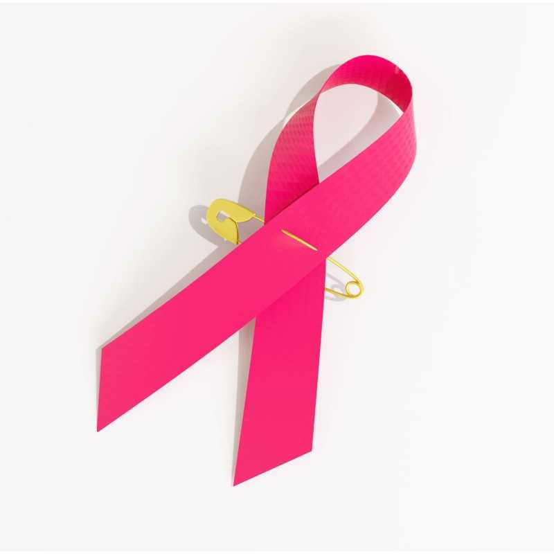 Oktober Rose Schleife - Unterstützung für den Kampf gegen Brustkrebs
