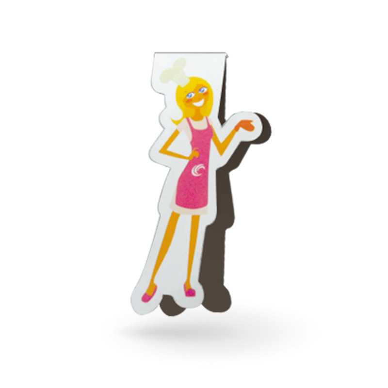 Marque-page Magnétique Personnalisé Avec Nom Et Personnage - Cadeau Mignon Pour Femme, Lectrice