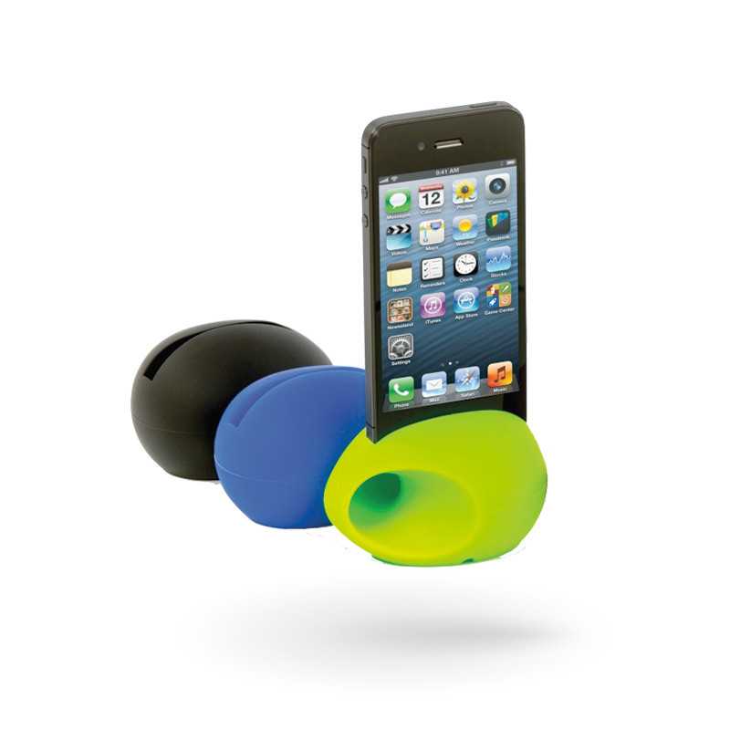 Customisable smartphone amplifier in silicone